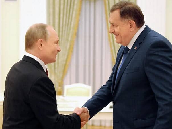 Dodik met in Moscow with a path