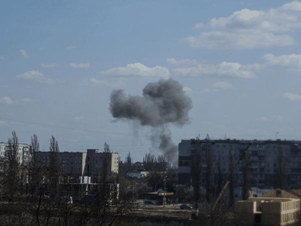 Dron hit the bus with workers in Ukraine, there are dead