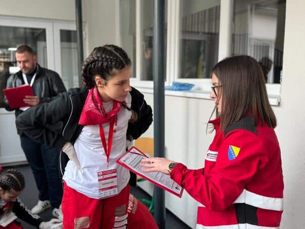 State competition from first aid: Young people show knowledge that saves lives