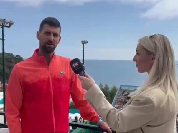 Fans concerned about Djokovic’s eye infection