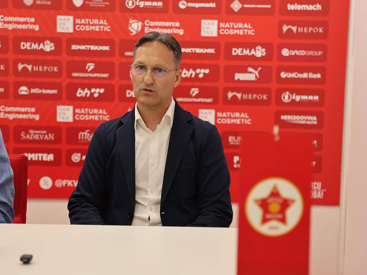Velež presented a new coach: “I didn’t come as a robber to take the money”