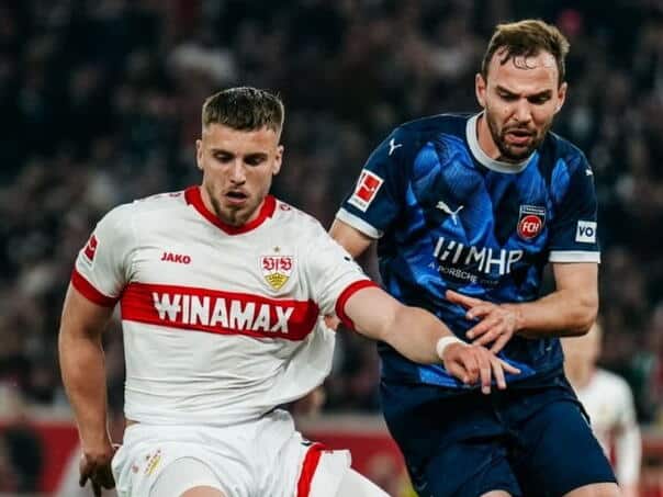 Heidenheim reached the minimum victory against Stuttgart away