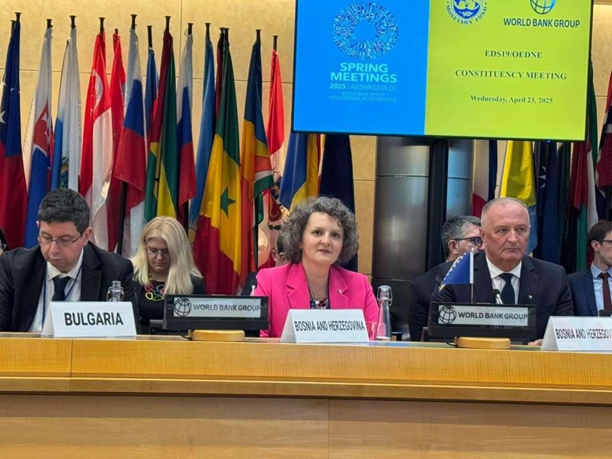 Governor of the Central Bank of BiH at the IMF and World Bank meetings