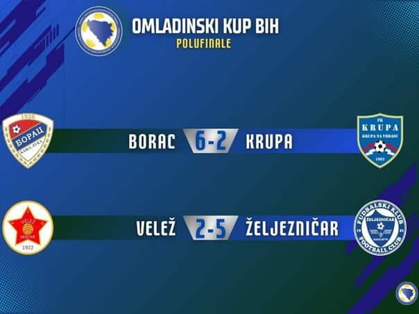 Juniors of the fighter and the railway worker in the BiH Cup final