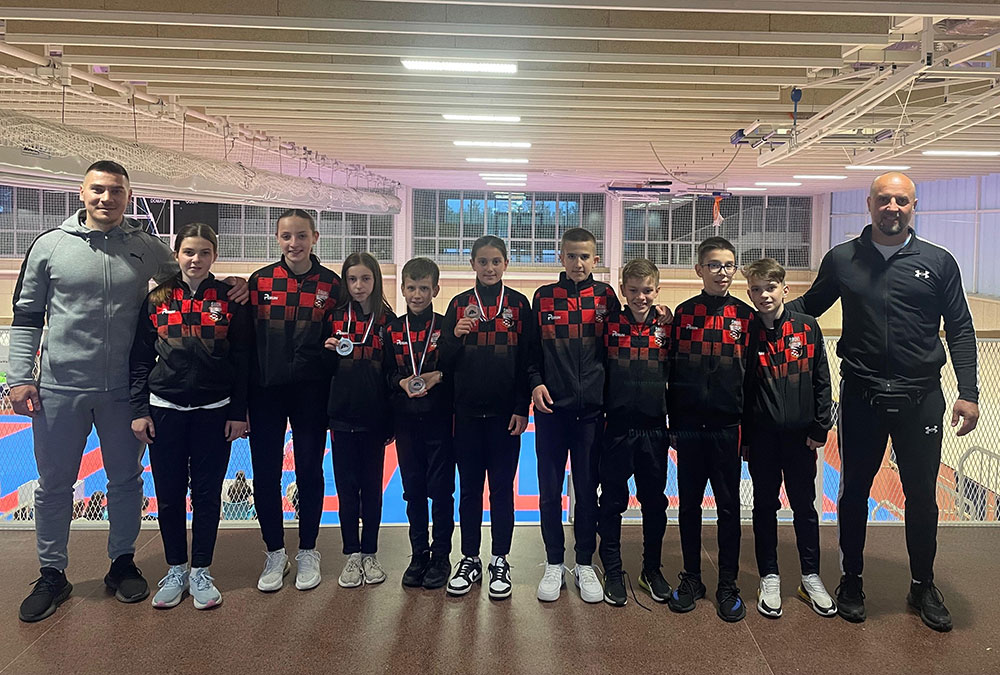 Four medals for karate club wide on two election competitions in Sarajevo and Croatia