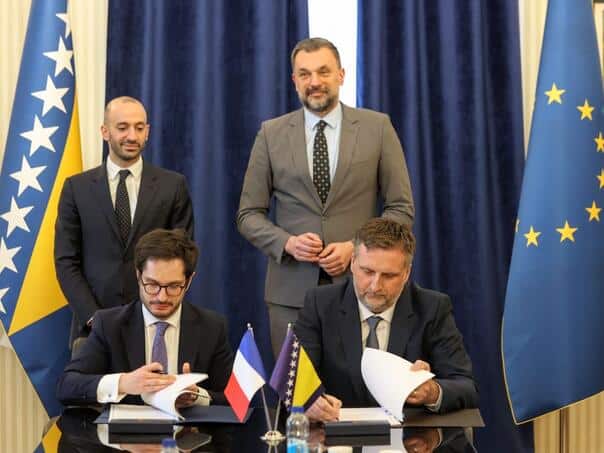 Konaković with Haddad: Powerful support of France BiH, initialed and important agreement