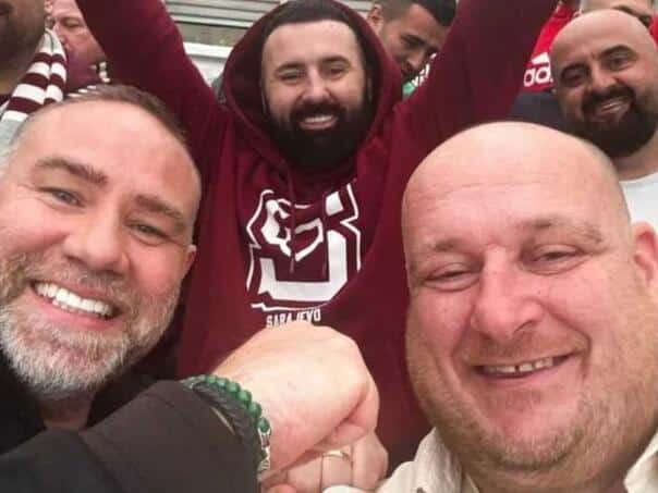 Mirvic Win in Derby celebrated with Raper Jalo Brother