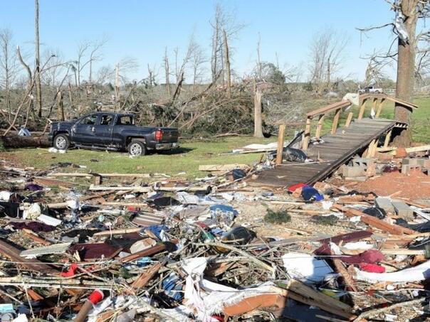 At least 20 killed in storms that have been caused by parts of the US