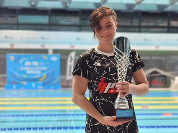 Borbean swimmers bricked in Banja Luka: Merjem Čampara in front of all