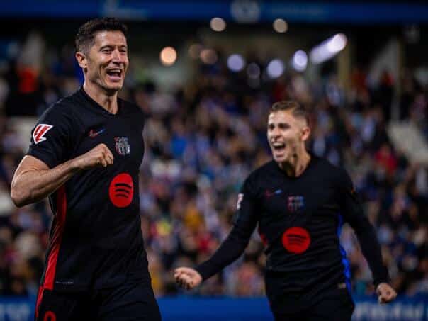 BARCELONE WIN FOR SEVEN POINTS BENEFITS AT THE FOREIGN TABLE