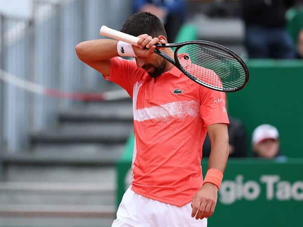 Sensation in Monte Carlu: Djokovic easily lost Chilean