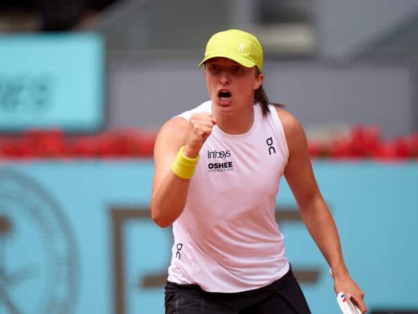 Swiatek beat keys and placed in the semifinals of Madrid