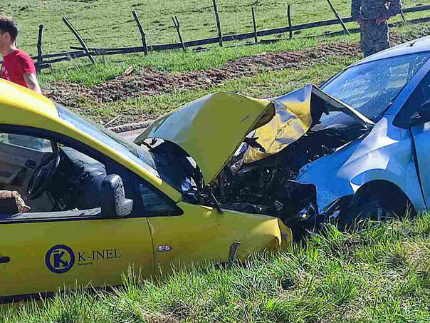 In an accident on Ravni Romania, a younger man died, crash scenes are horrible