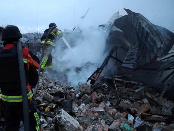 In Russian attacks on Ukrainian energy plants 45,000 people left without electricity