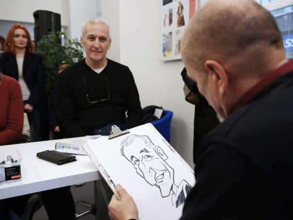 In Sarajevo exhibition of caricaturist works from Croatia