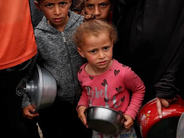 UN O Gaza: The starvation of civilians is a war crime