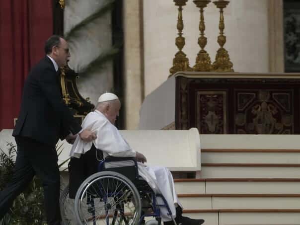 Vatican celebrates the Easter Mass: Don’t know if the pope will give Urbi et orbi