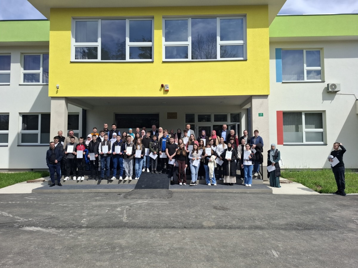 Tešanj: Municipal competition from Islamic religious education in the elementary school “9. September” Medakovo