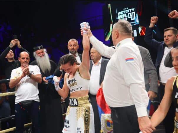 Video: Judge pushed Sarah Ćirković in the embrace of Dodik after it became a champion