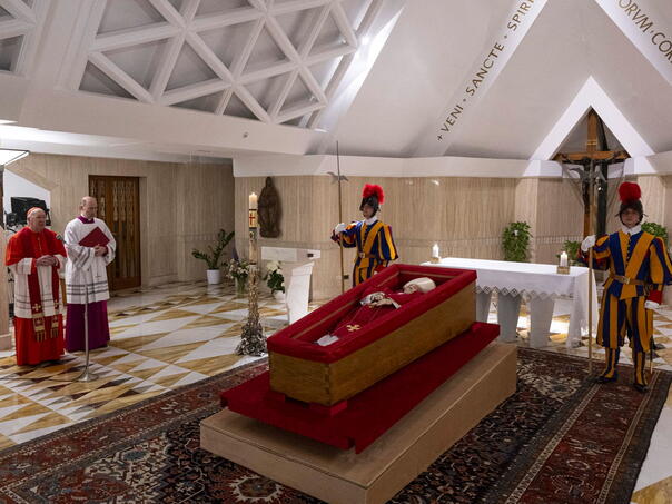 Believers will be able to visit the body of Pope Francis three days