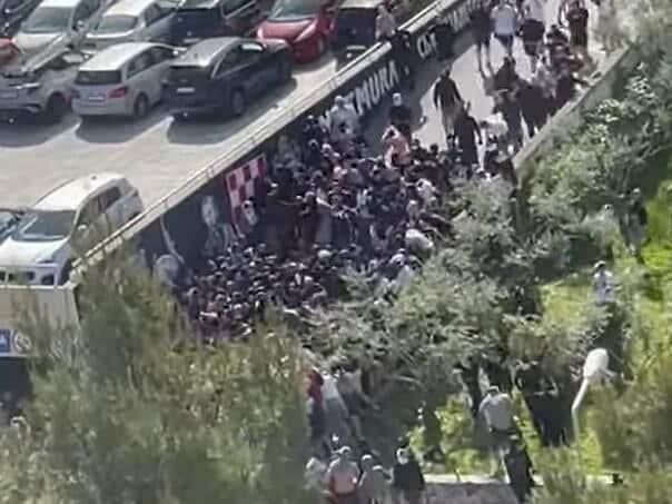 Mass fights Torcida and BBB in Split Ahead of Derbia