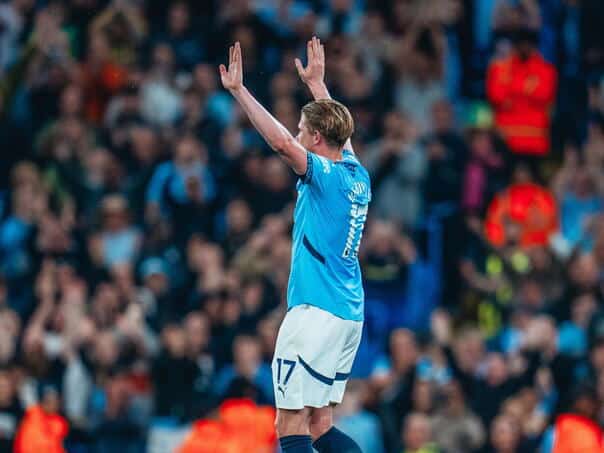 Tears and celebrations on Etihad: De Bruyne said goodbye, City celebrated!