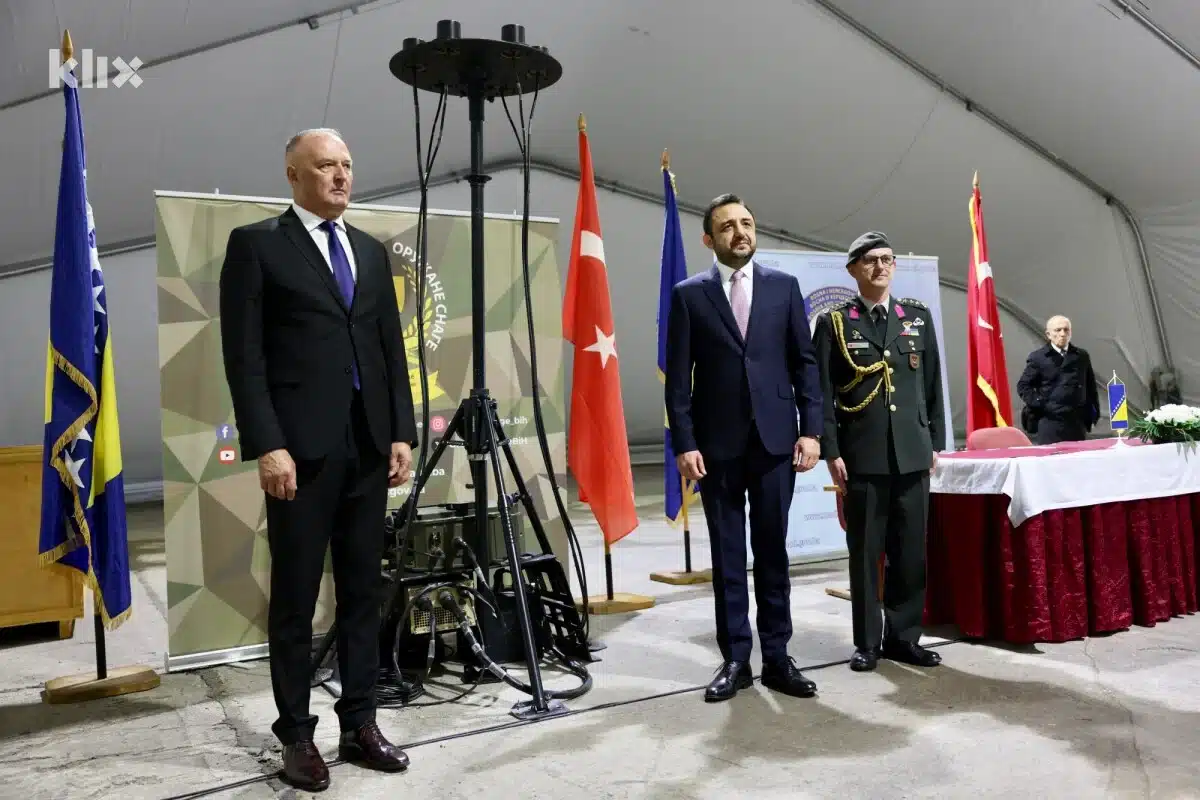 BiH’s armed forces received Turkish antidron system Kangal: was presented in the Rajlovac barracks