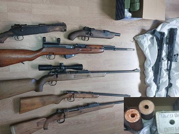 Action ‘Caliber’ in the Prijedor area, a larger amount of weapons confiscated