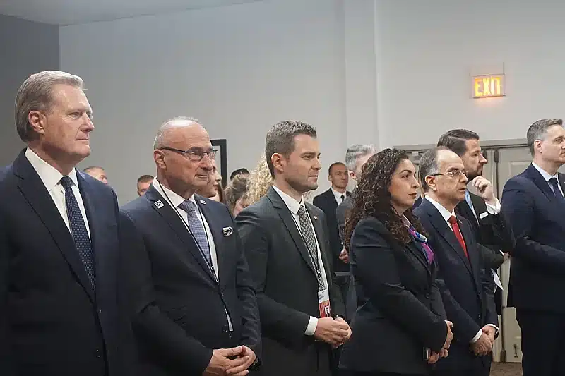 NATO delegates visited the place of signing the Dayton Agreement, the hosts recalled what it looked like