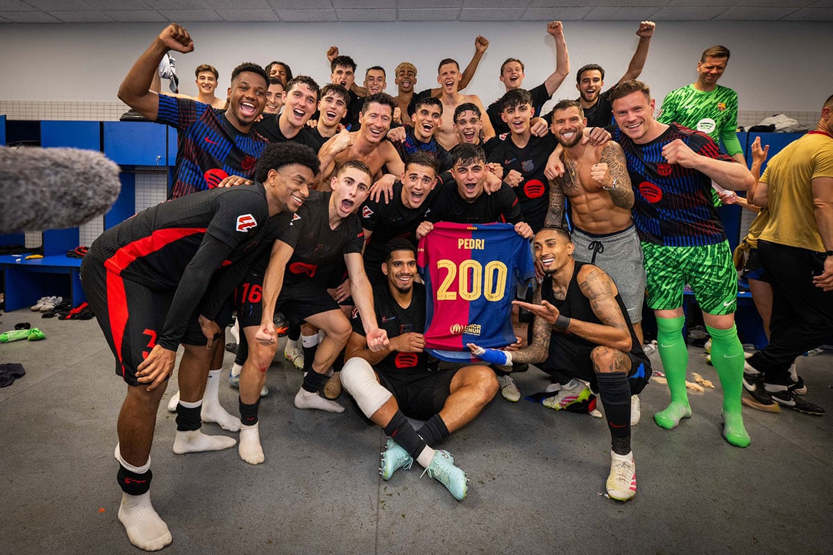 Third title this season: Barcelona secured the title of the Champions of Spain
