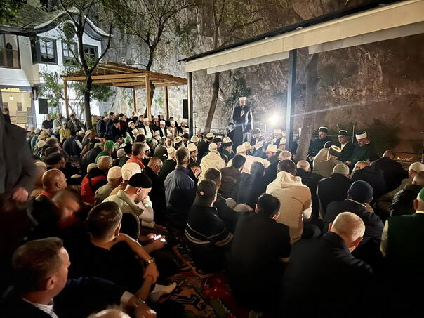 Blagaj: “Night of Zikra and Fikra” – Spiritual overture in the central program of the event “Days of Mevlud and Zikra”