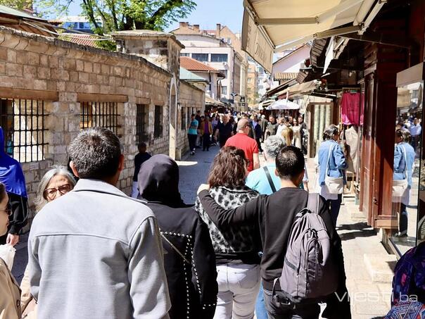 The number of tourists in FBiH in April increased by almost 80 percent compared to March