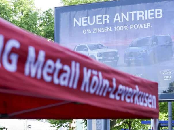 Fords Workers in Cologne organize historical first strike