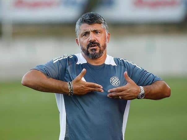 Gattuso is pulling from Hajduk bench