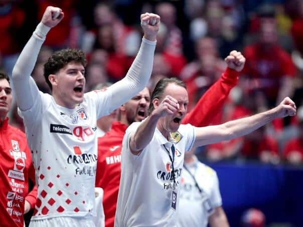 Croatian handball players learn their opponents at the European Championship next year