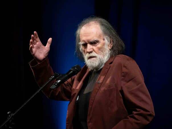 Josip Pejakovic prepares a spectacle at the Sarajevo National Theater