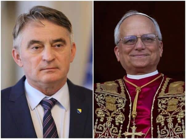 Komsic congratulated with newpi: BiH and Vatican have good relationships, we will continue
