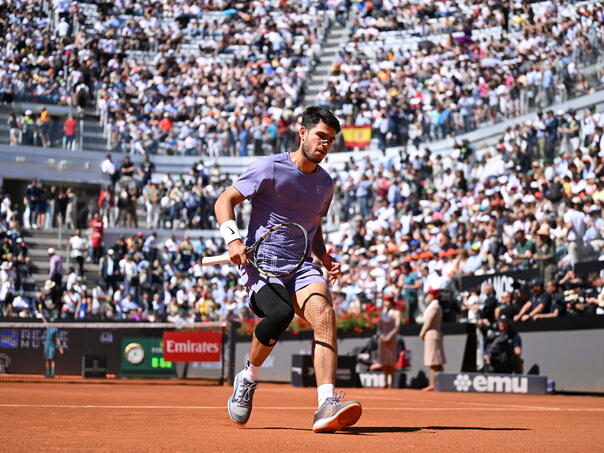 Musetti had his moments, but Alcaraz was in the final of Rome