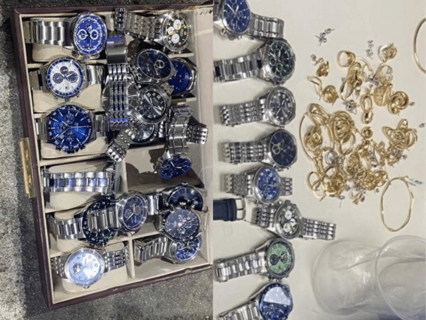 On the border with Montenegro seized clocks and jewelry worth 30,000 km