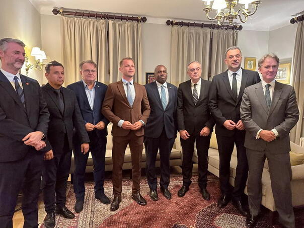 After the meeting with the British Minister, the agreement of the parties announced
