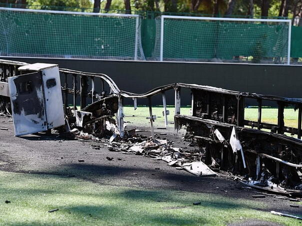 Hajduk fans ranged in Šibenik, destroyed part of the stadium