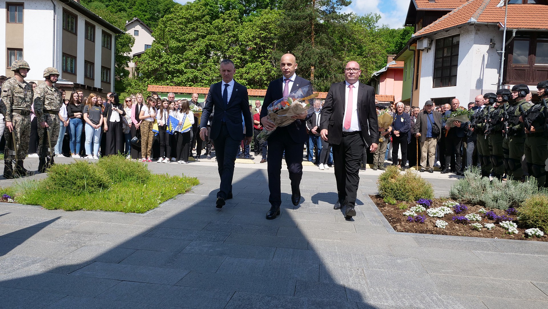 The Government and Assembly of the CPP attended the celebration of the day 1. Celebrities of the Public Mountain Brigade Ar BiH