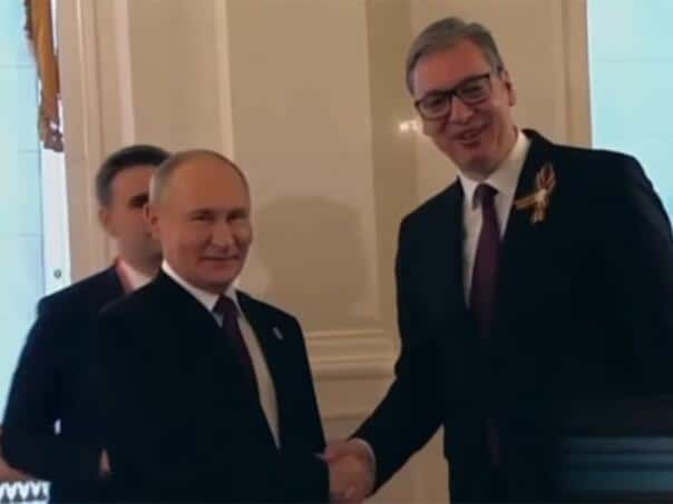Putin welcomed Vučić in Kremlin: ‘You have arrived’