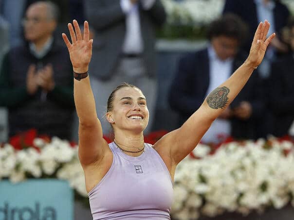 Sabalenka won Masters in Madrid