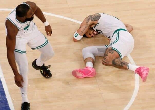 Tatum finished the season for shooting Achilles Tendons