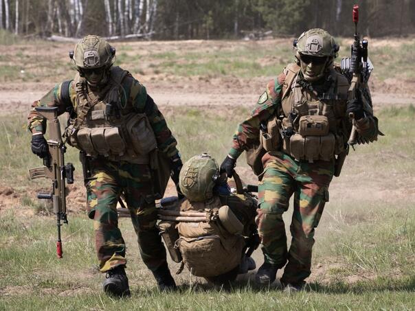 Three Belgian soldiers wounded during the military exercise in Scotland
