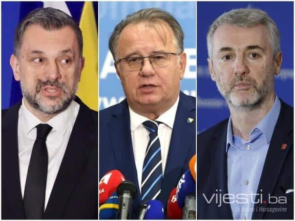 Troika: Dialogue Yes, but not with a fugitive by Dodik and SNSD