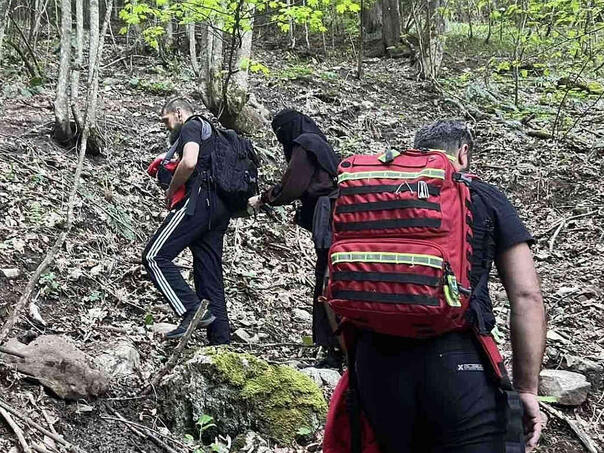 Two people with baby were lost in the woods next to Sarajevo, saved by GSS