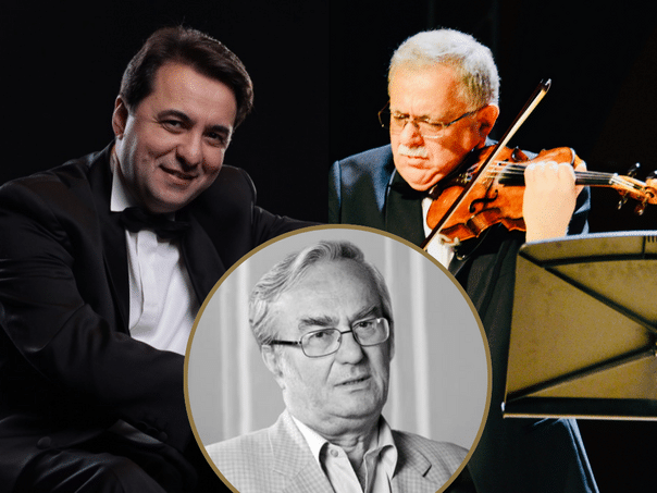 Tonight the concert of the violinist of Sorokow and the Dalibaltayan pianist in honor of prof. Osman-Faruka Sijarić