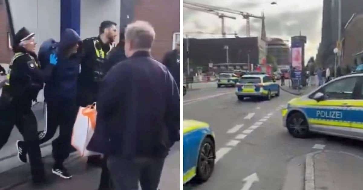 Attack with a knife in Hamburg, the woman on the station obnoxized 18 people